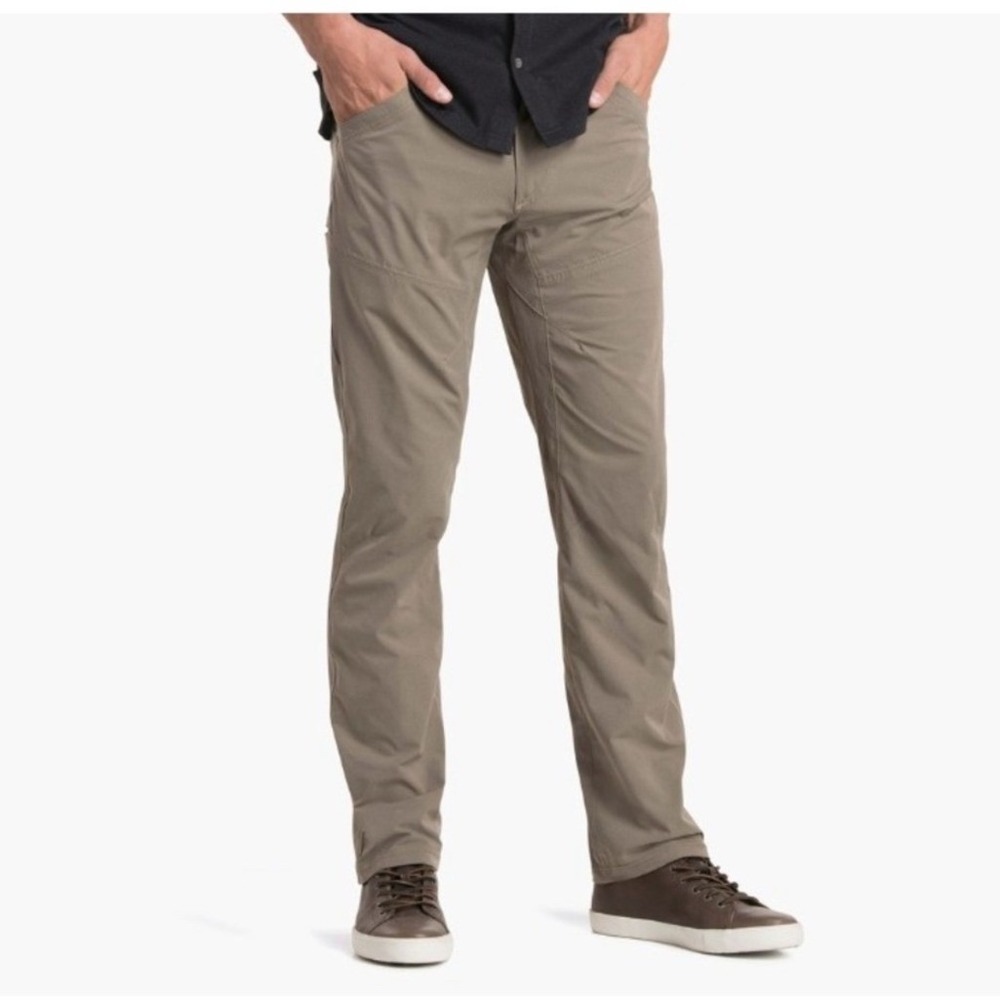 KUHL Silencr Pants Storm Khaki Stretch Trail Pants‎ Mens 42x32